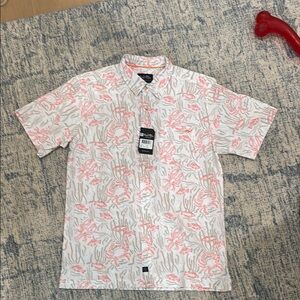Floral Print Men's Shirt